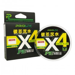 Плетёный шнур тонущий X4+1...